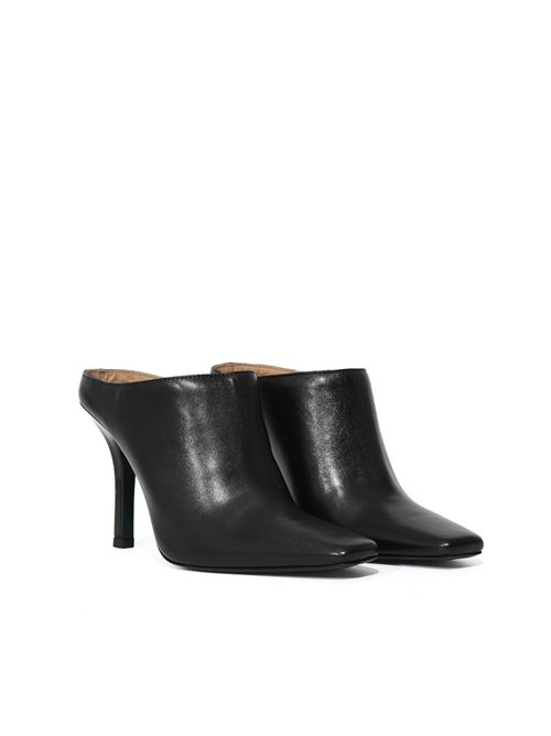 Sabot mules in pelle Nero Patrizia Pepe | 8Z0120 L026K103